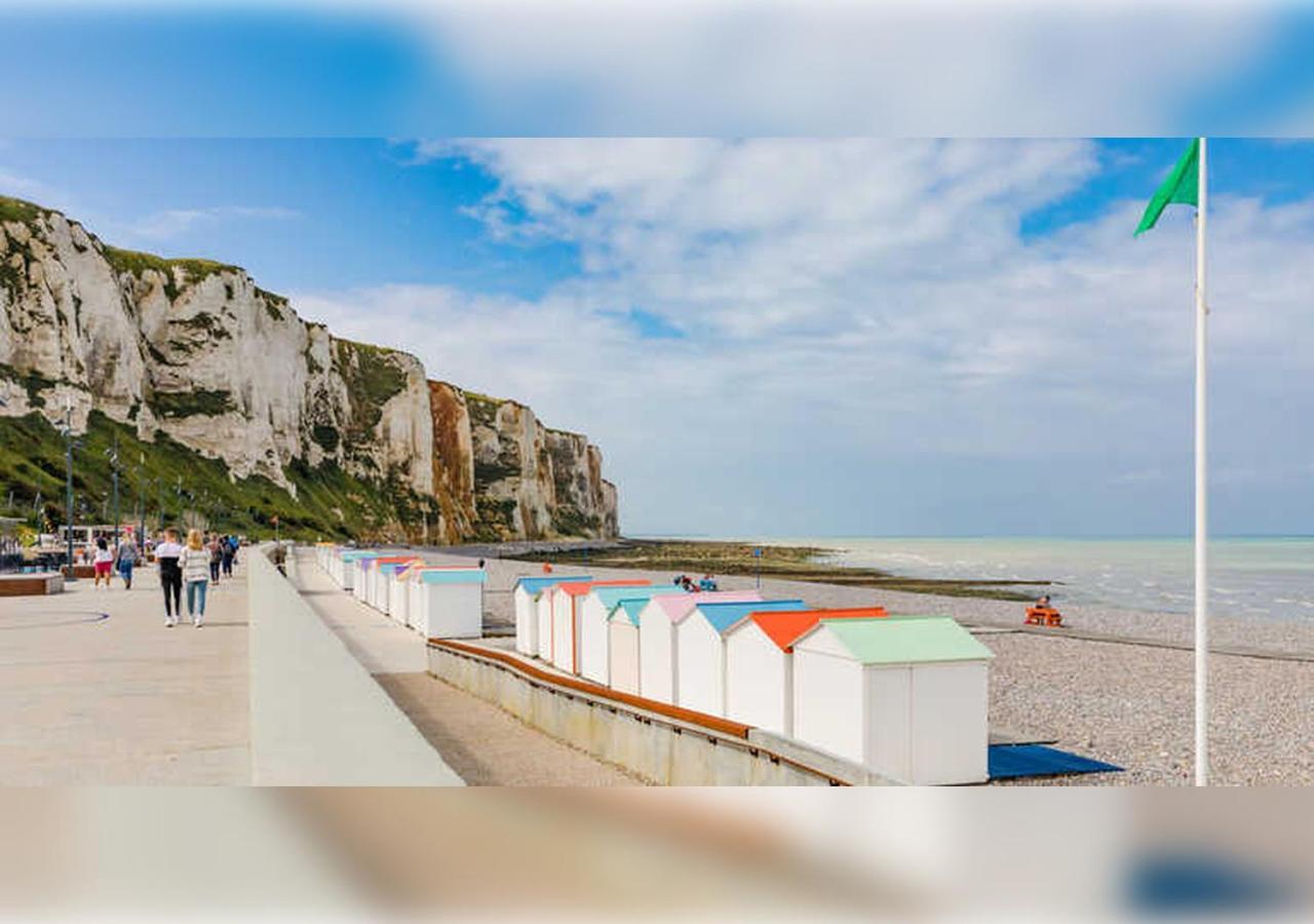 Maison De Charme A Dieppe, Confort Et Loisirs Exterior foto